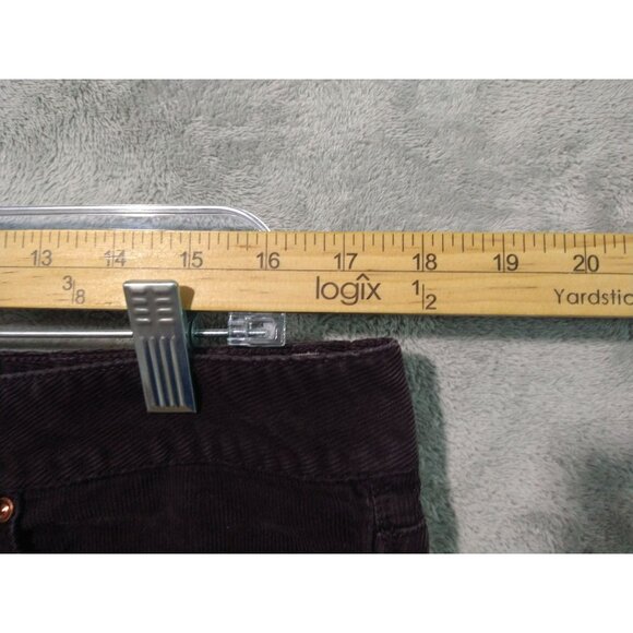 Gap Pants Womens 12 Brown Corduroy 1969 Sexy Boot Stretch Mid Rise Flare Casual - Picture 3 of 9